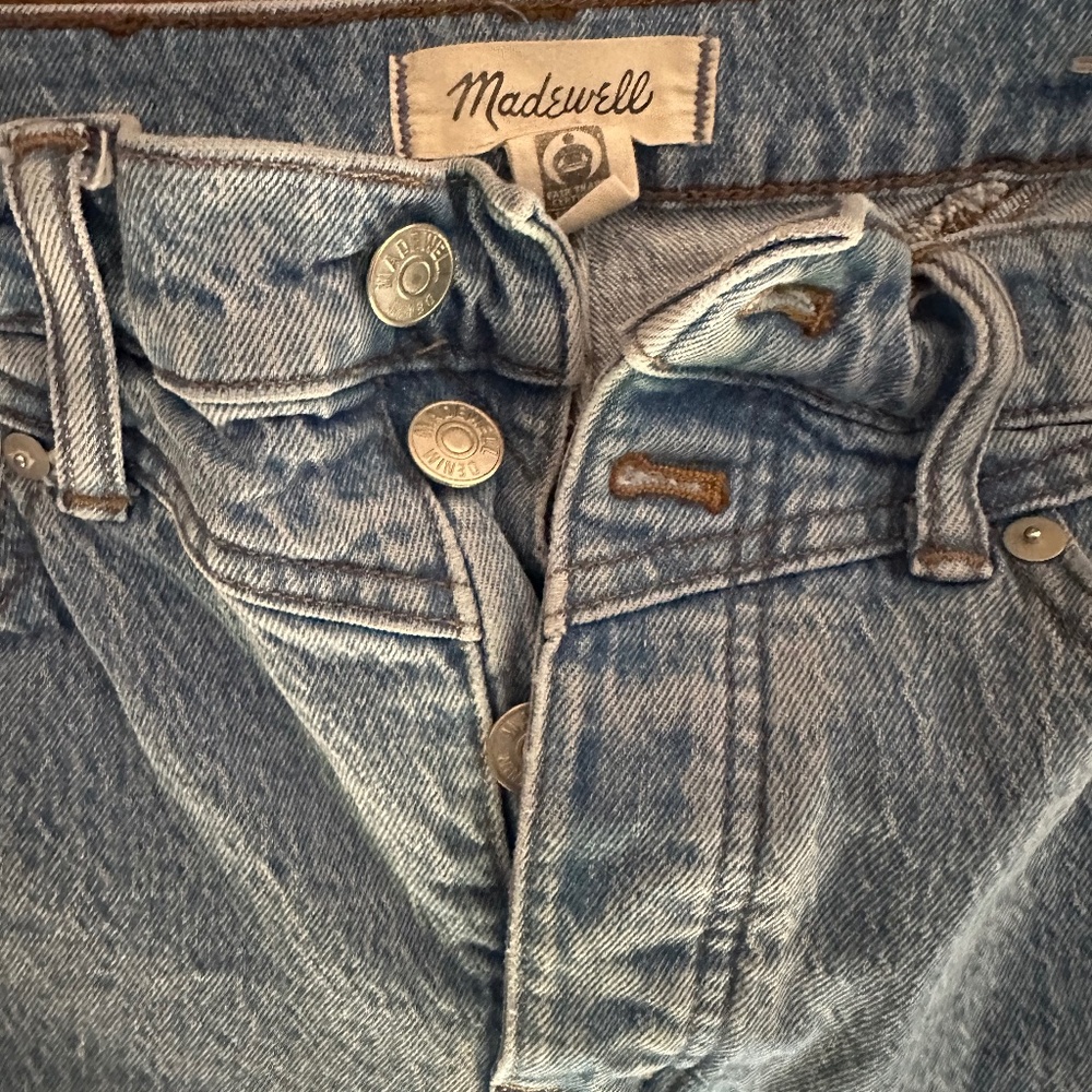 Madewell Perfect Vintage Wide-Leg Jeans (size 26)